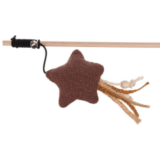 Trixie παιχνίδι γάτας ραβδί με αστέρι 40cm Trixie παιχνίδι γάτας ραβδί με αστέρι 40cm