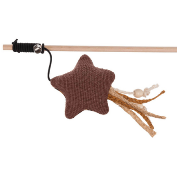 Trixie παιχνίδι γάτας ραβδί με αστέρι 40cm Trixie παιχνίδι γάτας ραβδί με αστέρι 40cm
