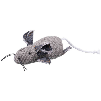 Trixie παιχνίδι γάτας ποντικός polyester/βαμβακερό 12cm Trixie παιχνίδι γάτας ποντικός polyester/βαμβακερό 12cm