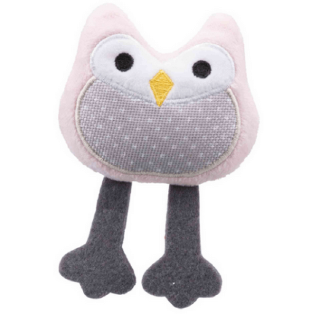 Trixie παιχνίδι γάτας κουκουβάγια polyester/βαμβακερό 13cm Trixie παιχνίδι γάτας κουκουβάγια polyester/βαμβακερό 13cm