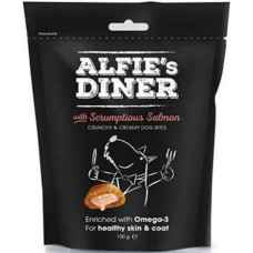 Mark & Chappel alfie's diner με τραγανές μπουκίτσες σολομού με Ωμέγα 3 για υγιές δέρμα & τρίχωμα