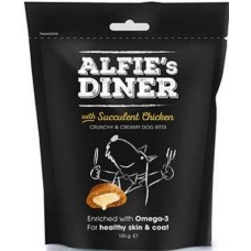 Mark & Chappel alfie's diner με τραγανές μπουκίτσες κοτόπουλου με ωμέγα 3 για το δέρμα & το τρίχωμα