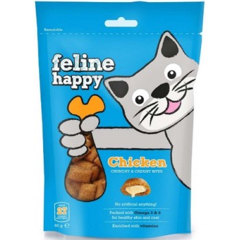 Mark & Chappel feline happy gourmet λιχουδιές με κοτόπουλο