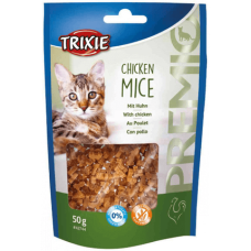 Trixie λιχουδιές γάτας premio mice με κοτόπουλο 50gr Trixie λιχουδιές γάτας premio mice με κοτόπουλο 50gr