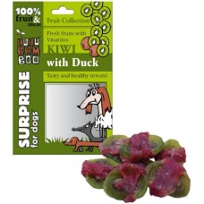 Huhubamboo λιχουδιά με kiwi και αποξηραμένο στήθος πάπιας Huhubamboo λιχουδιά με kiwi και αποξηραμένο στήθος πάπιας
