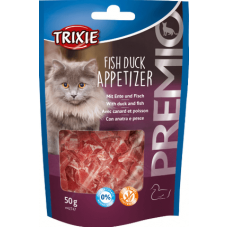 Trixie λιχουδιές γάτας premio fish duck appetizer 50gr