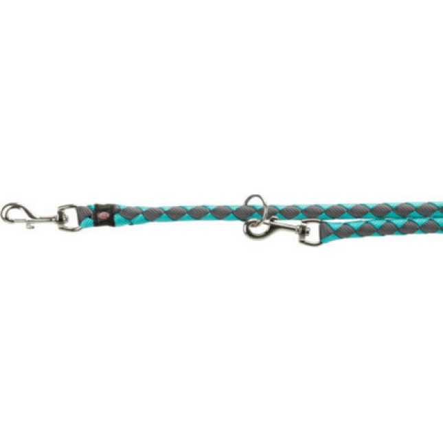 Trixie οδηγός αυξ cavo l/xl 2.00m/18mm ωκεανός/γραφίτης Trixie οδηγός αυξ cavo l/xl 2.00m/18mm ωκεανός/γραφίτης