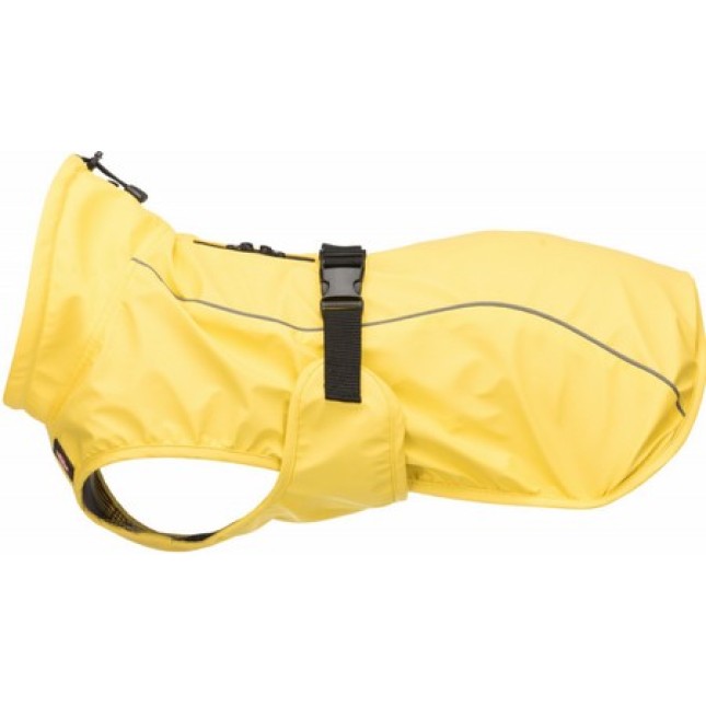 Trixie αδιάβροχο vimy κίτρινο με ρυθμιζόμενο ιμάντα που δένει γύρω από την κοιλιά