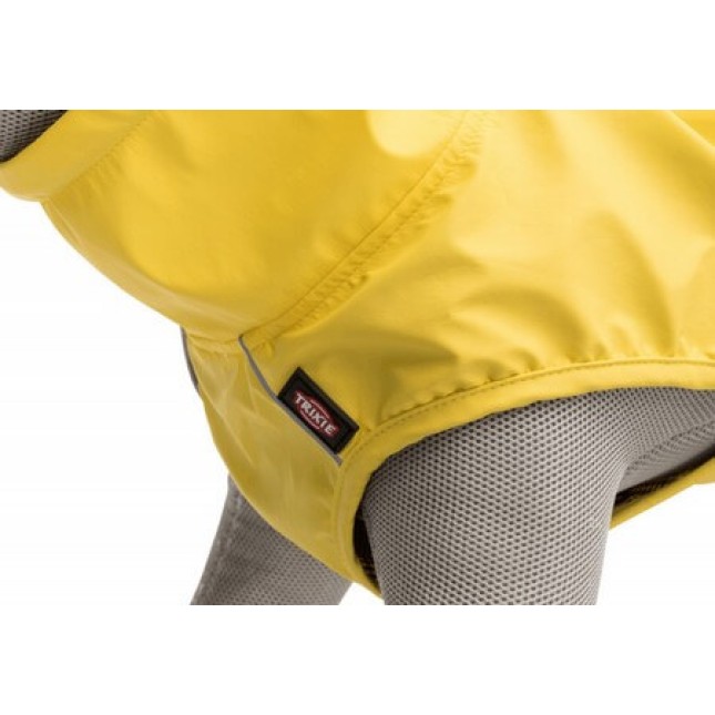 Trixie αδιάβροχο vimy κίτρινο με ρυθμιζόμενο ιμάντα που δένει γύρω από την κοιλιά