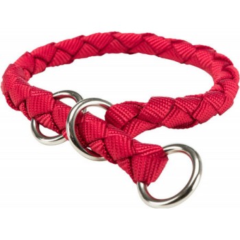 Trixie πνίχτης cavo m/l 43-51cm/18mm κόκκινο Trixie πνίχτης cavo m/l 43-51cm/18mm κόκκινο