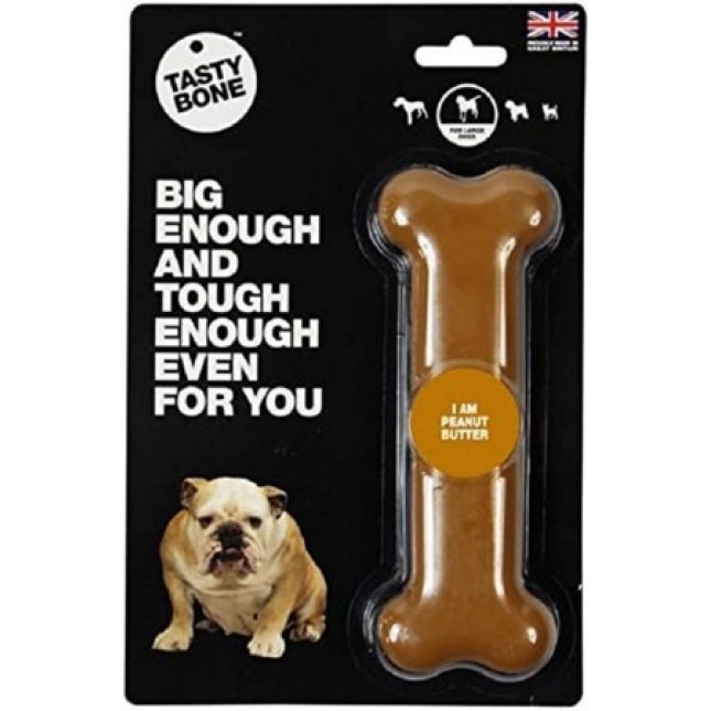 Tastybone toy με γεύση φυστικοβούτυρου large 16cm Tastybone toy με γεύση φυστικοβούτυρου large 16cm