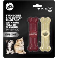 Tastybone toy Κόκαλα με γεύσεις βοδινού & κοτόπουλου 13x2.5cm Tastybone toy Κόκαλα με γεύσεις βοδινού & κοτόπουλου 13x2.5cm