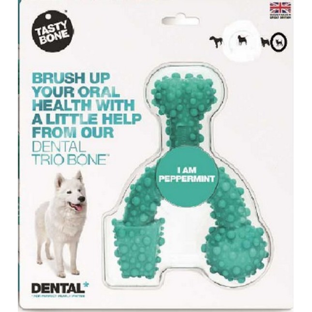 Tastybone triobone dental μέντα large 18cm Tastybone triobone dental μέντα large 18cm