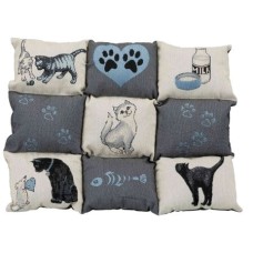 Trixie κουβέρτα Patchwork cat κάλυμμα από πολυεστέρα 55x45cm Trixie κουβέρτα Patchwork cat κάλυμμα από πολυεστέρα 55x45cm