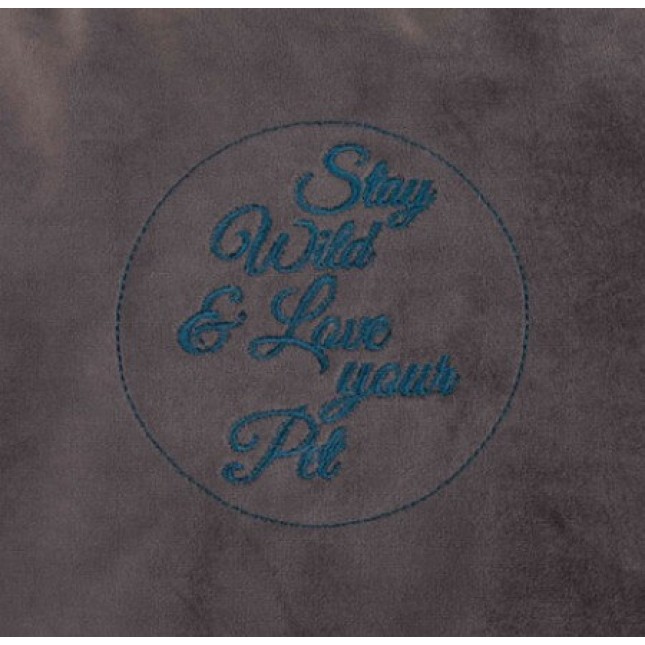 Trixie κουβέρτα Love your pet γκρι 150x100cm Trixie κουβέρτα Love your pet γκρι 150x100cm