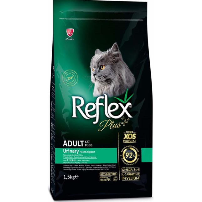 Lider Reflex plus cat urinary με κοτόπουλο 1.5kg Lider Reflex plus cat urinary με κοτόπουλο 1.5kg