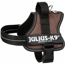 Julius-K9 σαμάρι Baby 1–Mini mocca, με πλήρως ρυθμιζόμενους ιμάντες