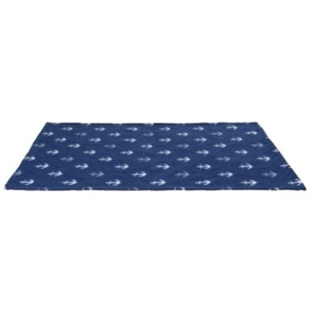 Trixie κουβέρτα Beany fleece με σχέδια άγκυρες 100x70cm Trixie κουβέρτα Beany fleece με σχέδια άγκυρες 100x70cm