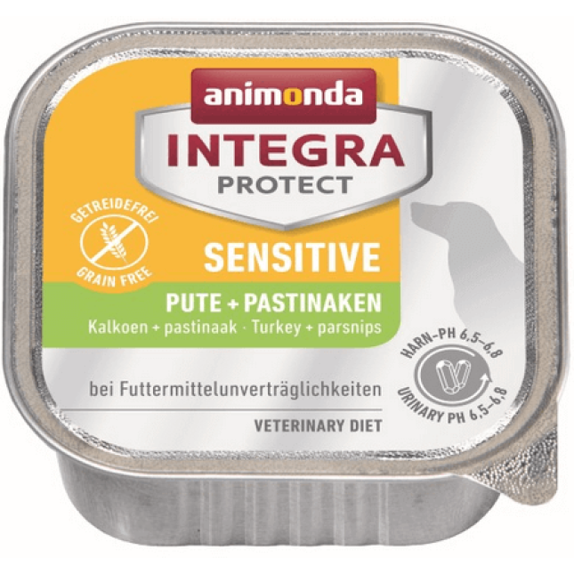 Animonda integra protect sensitive με γαλοπούλα 150gr κλινική τροφή