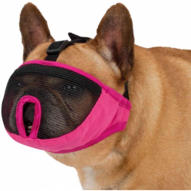 Trixie φίμωτρο για βραχυκέφαλα s/m 24cm ροζ Trixie φίμωτρο για βραχυκέφαλα s/m 24cm ροζ