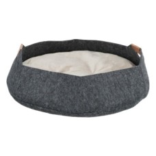 Trixie κρεβάτι Lotte τσόχινο ανθρακί 55cm Trixie κρεβάτι Lotte τσόχινο ανθρακί 55cm