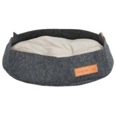 Trixie κρεβάτι Lotte τσόχινο ανθρακί 60cm Trixie κρεβάτι Lotte τσόχινο ανθρακί 60cm