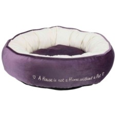 Trixie κρεβάτι Pet's home μωβ/κρεμ 50cm Trixie κρεβάτι Pet's home μωβ/κρεμ 50cm