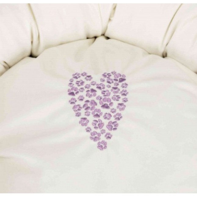 Trixie κρεβάτι Pet's home μωβ/κρεμ 50cm Trixie κρεβάτι Pet's home μωβ/κρεμ 50cm