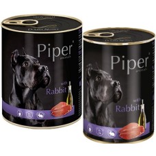 Dolina Piper Πλήρης τροφή για ενήλικες σκύλους με κουνέλι