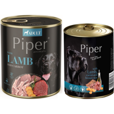 Dolina Piper Πλήρης τροφή για ενήλικες σκύλους με αρνί, καρότο & καστανό ρύζι
