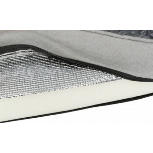 Trixie μαξιλάρι Thermo με θερμική ανακλαστική επένδυση γκρι 80x55cm
