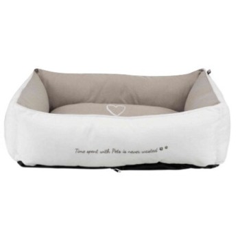 Trixie κρεβάτι Pet's home άσπρο/τεφρούν 80x60cm Trixie κρεβάτι Pet's home άσπρο/τεφρούν 80x60cm