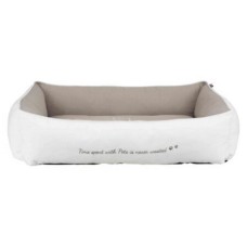 Trixie κρεβάτι Pet's home άσπρο/τεφρούν 100x70cm Trixie κρεβάτι Pet's home άσπρο/τεφρούν 100x70cm