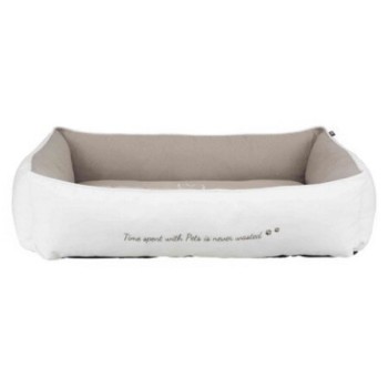 Trixie κρεβάτι Pet's home άσπρο/τεφρούν 100x70cm Trixie κρεβάτι Pet's home άσπρο/τεφρούν 100x70cm