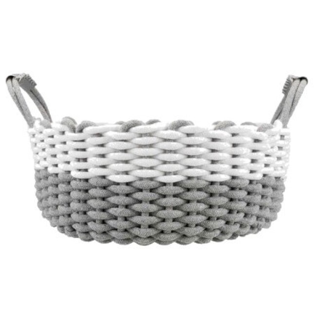 Trixie καλάθι Nabou πλεκτό γκρι/άσπρο 55cm Trixie καλάθι Nabou πλεκτό γκρι/άσπρο 55cm