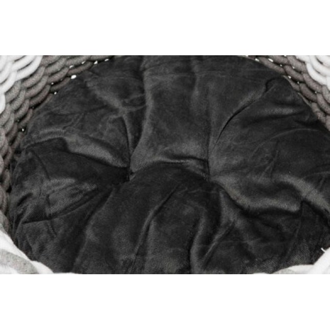 Trixie καλάθι Nabou πλεκτό γκρι/άσπρο 55cm Trixie καλάθι Nabou πλεκτό γκρι/άσπρο 55cm