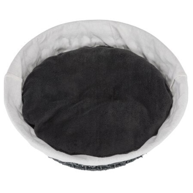 Τrixie καλάθα Feira από χάρτινο νήμα 45cm με βαμβακερό κάλυμμα σκούρο γκρι