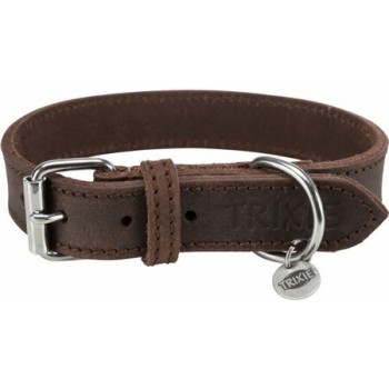 Trixie περιλαίμιο rustic με παχύ δέρμα m 37-44cm/25mm Trixie περιλαίμιο rustic με παχύ δέρμα m 37-44cm/25mm