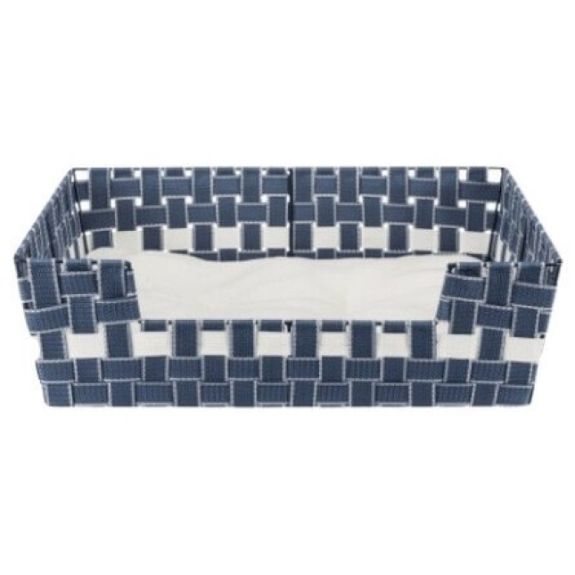 Trixie καλάθι Elvar 50x35cm με βαμβακερό κάλυμμα μπλε/άσπρο Trixie καλάθι Elvar 50x35cm με βαμβακερό κάλυμμα μπλε/άσπρο