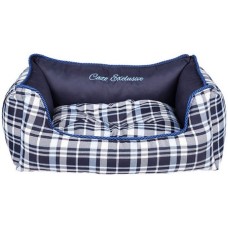 Cazo scotland line μαλακό κρεβάτι μπλε 75x60cm
