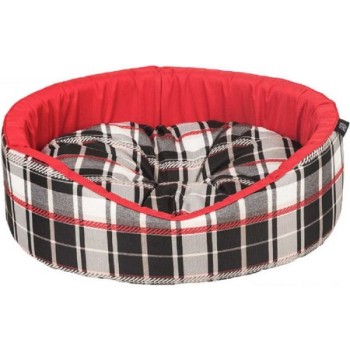 Cazo κρεβάτι στρογγυλό scotland line 50x46cm Cazo κρεβάτι στρογγυλό scotland line 50x46cm