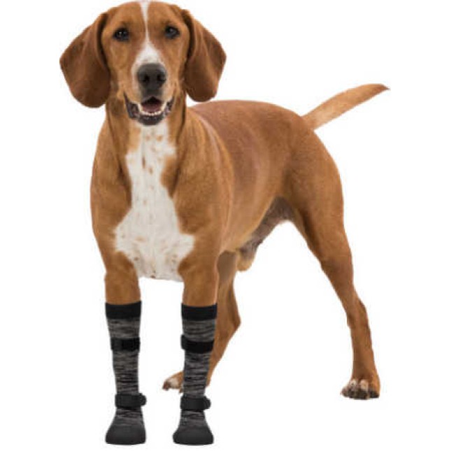 Trixie κάλτσες προστασίας για τα ευαίσθητα πέλματα και τις μικρές πληγές του σκύλου σας σετ 2τμχ