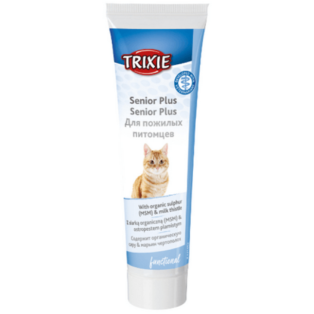 Trixie πάστα senior plus για υπερήλικες γάτες 100gr Trixie πάστα senior plus για υπερήλικες γάτες 100gr