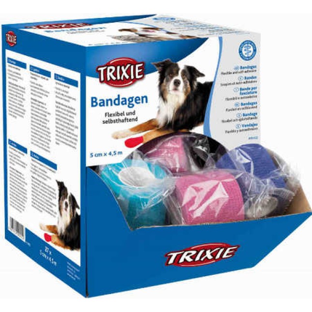 Trixie επίδεσμοι αυτοκόλλητοι για την περιποίηση των πληγών & προστασία από βρωμιά και υγρασία