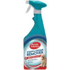 Simple Solution spray καθαρισμού λεκέδων και οσμών σκύλου από υφασμάτινες επιφάνειες 750ml