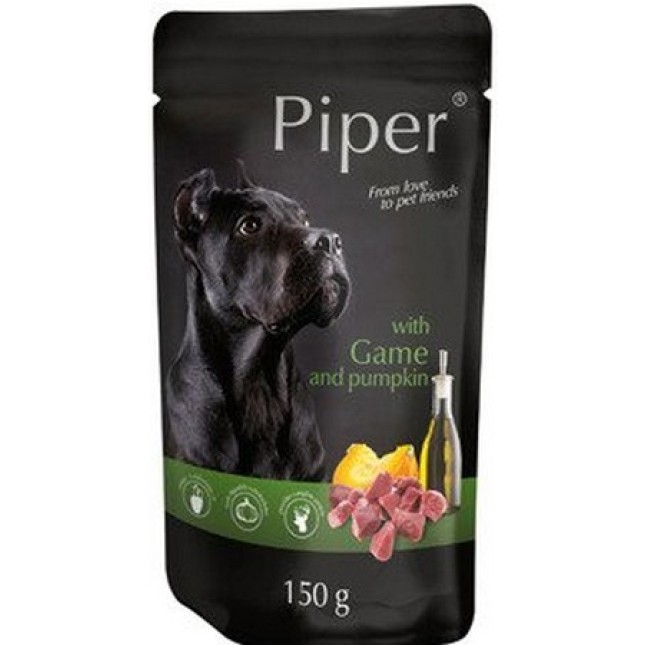 Dolina Piper φακελάκι Adult κυνήγι και κολοκύθα 150gr Dolina Piper φακελάκι Adult κυνήγι και κολοκύθα 150gr
