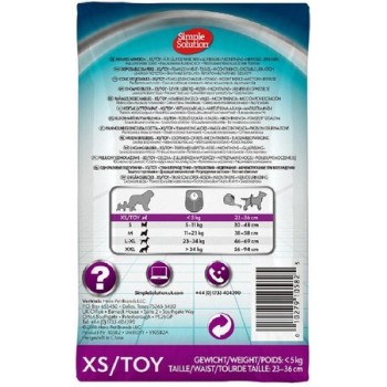 Simple Solution πάνα βρακάκι για θηλυκούς σκύλους βάρους < 5kg και μέση 23-36cm Simple Solution πάνα βρακάκι για θηλυκούς σκύλους βάρους < 5kg και μέση 23-36cm