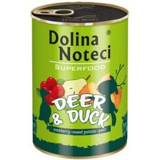 Dolina Noteci super food ελάφι & πάπια 400gr