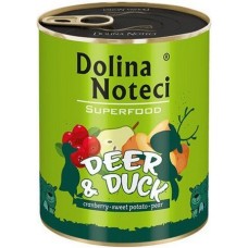 Dolina Noteci super food ελάφι & πάπια 800gr