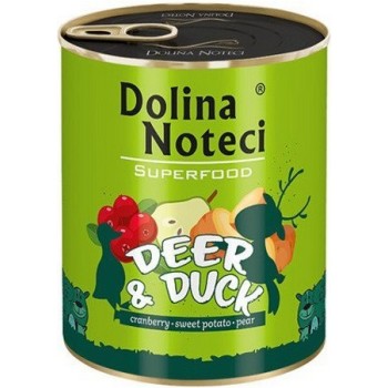 Dolina Noteci super food ελάφι & πάπια 800gr